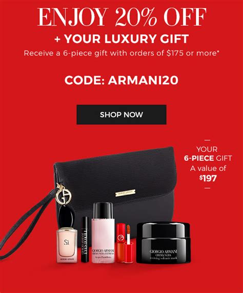 armani discount code 2019